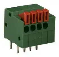 1-2834016-6: Wire-To-Board Terminal Block, 2.54 mm, 6 Ways, 26 AWG, 20 AWG, Push In