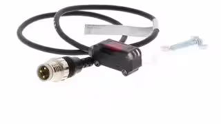 E3T-SL23-M5J 0.3M: Photoelectric Sensor, PNP Open Collector, 30 mm, 50 mA, 12 V to 24 V