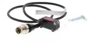 E3T-SL23-M5J 0.3M: Photoelectric Sensor, PNP Open Collector, 30 mm, 50 mA, 12 V to 24 V