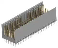 2392188-1: Connector, 2mm HM, Z-PACK Series, 169 Contacts, 2 mm, Header, Press Fit, 7 Rows