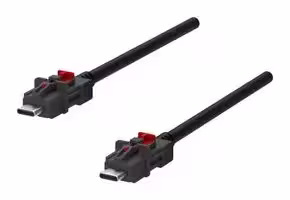 USBCC211AA016AS: USB Cable, USB Type C Plug to USB Type C Plug, 1 m, 3.3 ft, USB 3.2