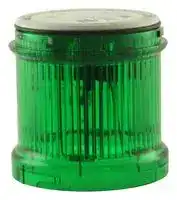 DEL-SL7-BL120-G: VISUAL SIGNAL INDICATOR, 70MM, 120V, GRE