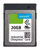 SG2600CE020GI-1TB1-1DB-STD: Flash Memory Card, v2.0, Type B, 3D pSLC, CFexpress Card, 20 GB