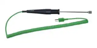 KS01: Thermocouple, K, -200 °C, 300 °C, Stainless Steel, 80 ", 2 m