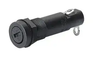 0031.1672: Fuse Holder, Cartridge, 1 Fuse, 10 A, 250VAC, 6.3mm x 32mm, Solder, FEU Series