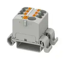 3273724: Panel Mount Barrier Terminal Block, 32 A, 800 V, 7 Pole, 3, Push In, 10 AWG