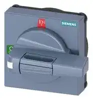 8UD1731-2AD01: Handle, with Masking Frame, Grey, 55 mm, 3LD5 Series Molded Case Switches