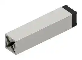 LAM 3 125 12: Fan / Force Cooled Heat Sink, 12VDC, 1.52 K/W, 30 mm, 30 mm, 125 mm, 7.7 m³/h, 26 dBA