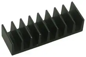 ICK 14 16 B: Heat Sink, 50 °C/W, DIP, 19 mm, 4.8 mm, 6.3 mm