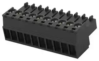 1-2213936-0: Pluggable Terminal Block, 3.5 mm, 10 Ways, 1.31 mm², Screw