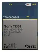453-00200C: Wi-Fi & Bluetooth Module, 1216, Chip Antenna, 5 GHz, HCI, SDIO, UART