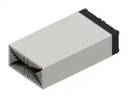 LAM 3 D 100 12: Fan / Force Cooled Heat Sink, 12VDC, 0.98 K/W, 30 mm, 60.5 mm, 100 mm, 7.7 m³/h, 26 dBA
