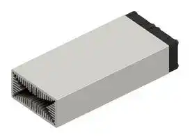 LAM 3 D 125 12: Fan / Force Cooled Heat Sink, 12VDC, 0.98 K/W, 30 mm, 60.5 mm, 125 mm, 7.7 m³/h, 26 dBA