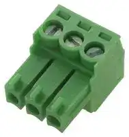 20020004-C031B01LF: TERMINAL BLOCK PLUGGABLE, 3 POSITION, 26-16AWG
