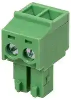 CTBP92HE/2: Pluggable Terminal Block, 3.81 mm, 2 Ways, 28 AWG, 16 AWG, 1 mm², Clamp