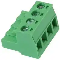 21.950M/4-E: Pluggable Terminal Block, 5.08 mm, 4 Ways, 28 AWG, 14 AWG, 1.5 mm², Screw