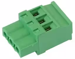 21.920M/3-E: Pluggable Terminal Block, 5.08 mm, 3 Ways, 28 AWG, 14 AWG, 2.5 mm², Screw