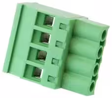 21.920M/4-E: Pluggable Terminal Block, 5.08 mm, 4 Ways, 28 AWG, 14 AWG, 2.5 mm², Screw