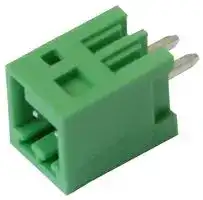 20.2500MV/2-E: Terminal Block, Vertical, Header, 2.5 mm, 2 Ways, 6 A, 250 V, Through Hole Vertical