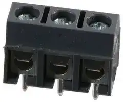 20.501M/3: Wire-To-Board Terminal Block, 5 mm, 3 Ways, 21 AWG, 14 AWG, Screw