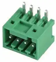 20.2500MH/4-E: Terminal Block, Horizontal, Header, 2.5 mm, 4 Ways, 5 A, 130 V, Through Hole Right Angle
