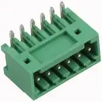 20.2500MH/6-E: Terminal Block, Horizontal, Header, 2.5 mm, 6 Ways, 5 A, 130 V, Through Hole Right Angle