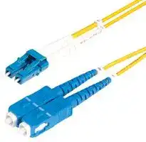 SMLCSC-OS2-10M: Fiber Optic Cable, 10m (32.8ft) LC to SC (UPC) OS2 Single Mode Duplex Fiber Cable, 9/125µm LSZH