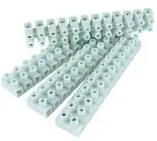 3000254: Standard Terminal Block, 12 Contacts, Screw Mount
