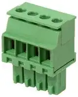 CTBP92VD/4S: Pluggable Terminal Block, 3.5 mm, 4 Ways, 28 AWG, 16 AWG, 1 mm², Clamp
