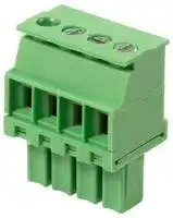 CTBP92VD/4R: Pluggable Terminal Block, Reversed, 3.5 mm, 4 Ways, Screw