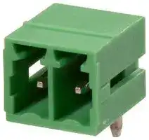 CTBP93HD/2: Terminal Block, Closed Ended, Header, 3.5 mm, 2 Ways, Through Hole Right Angle
