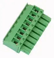21.1510M/8-E: Pluggable Terminal Block, 3.81 mm, 8 Ways, 28 AWG, 16 AWG, 1.5 mm², Screw