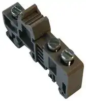 XBAES35T: END STOP,35MM, 3 SCREW MT
