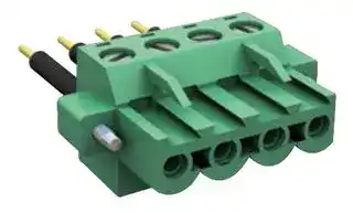 20020003-G021B01LF: TERMINAL BLOCK, PLUG, 2POS, 24-12AWG