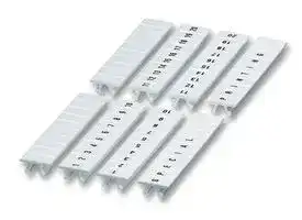 0808587: Terminal Block Marker, Zack Strip, CMS-P1-PLOTTER, PLOTMARK Marking Plotters, Blank (Legend)