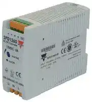 SPD241201N: AC-DC CONVERTER, DIN RAIL, 1 O/P, 120W,