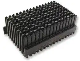 1410140-1: Connector, MULTIGIG RT, 144 Contacts, 1.8 mm, Receptacle, Press Fit, 16 Rows
