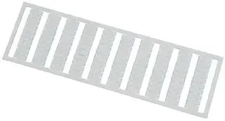 209-701: TERMINAL BLOCK MARKER, BLANK, WHITE, 4MM