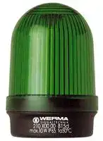 21020000: Beacon, Green, Steady, 10W, 250VAC, IP65, 198.5mm Dia., 82mm Height