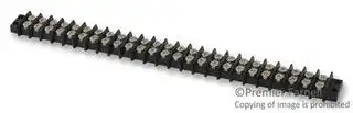 25-140: TERMINAL BLOCK, BARRIER, 25 POSITION, 16AWG