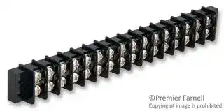 1-1546306-6: TERMINAL BLOCK, BARRIER, 16 POSITION, 22-12AWG