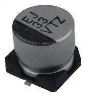 35TZV33M6.3X6.1: ALUMINUM ELECTROLYTIC CAPACITOR, 33UF, 35V, 20%, SMD