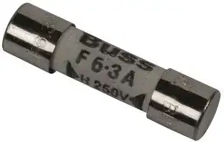 BK/GDA-6.3A: FUSE, CARTRIDGE, 6.3A, 5X20MM, FAST ACT