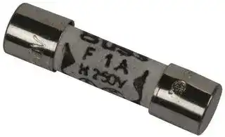 BK/GDA-1A: FUSE, CARTRIDGE, 1A, 5X20MM, FAST ACTING