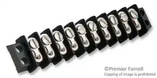 10-140-Y: TERMINAL BLOCK, BARRIER, 10 POSITION, 16AWG
