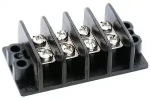 621 RZ 08: TERMINAL BLOCK, BARRIER, 8 POSITION, 22-12AWG