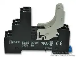 SJ2S-07LW.: SOCKET, RELAY, 8PIN, 8A, 250V
