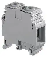 1SNA115124R0700: TERMINAL BLOCK, DIN RAIL, 2POS, 10-0AWG