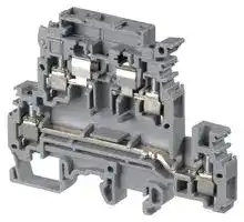 1SNA115647R2300: TERMINAL BLOCK, FUSED, 6POS, 12 AWG
