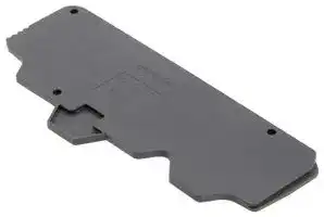 1SNK710911R0000.: END SECTION COVER, GREY, TERMINAL BLOCK